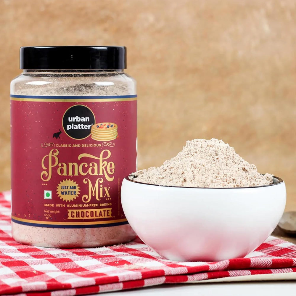 URBAN PLATTER VEGAN CHOCOLATE PANCAKE MIX 650G - SuperMarcheStore
