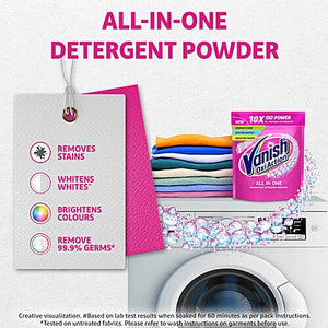 VANISH 10X OXI POWER POWDER 400 GM - SuperMarcheStore