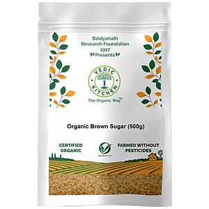 VEDIC KITCHEN ORGANIC BROWN SUGAR 500 GM - SuperMarcheStore