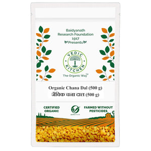 VEDIC KITCHEN ORGANIC CHANA DAL 500 GM - SuperMarcheStore