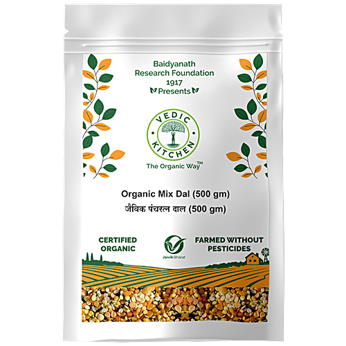 VEDIC KITCHEN ORGANIC MIX DAL 500 GM - SuperMarcheStore