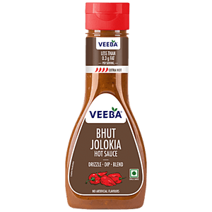 VEEBA BHUT JOLOKIA HOT SAUCE 300 GM - SuperMarcheStore