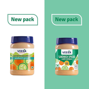VEEBA CARROT & CUCUMBER SPREAD 250GM - SuperMarcheStore