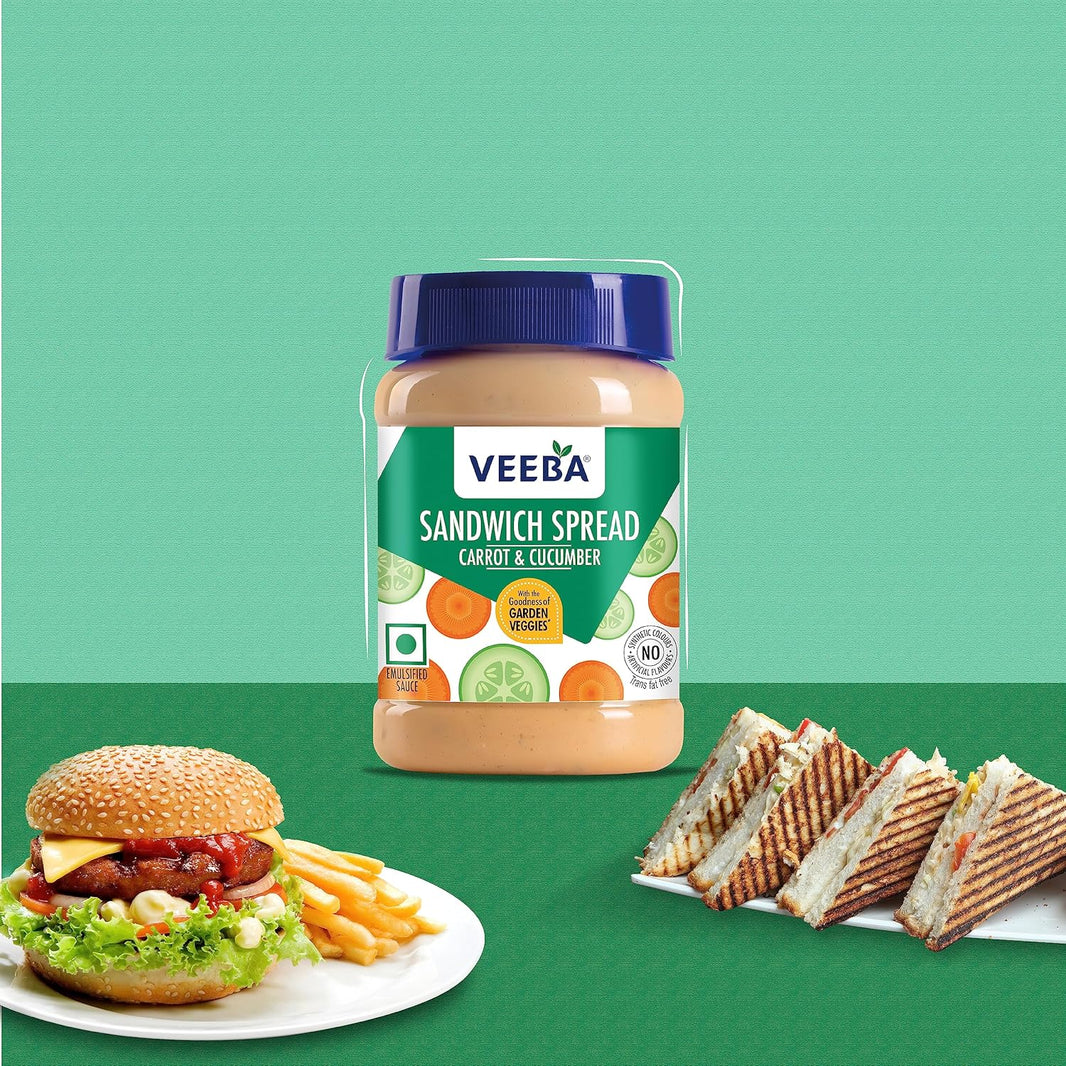 VEEBA CARROT & CUCUMBER SPREAD 250GM - SuperMarcheStore