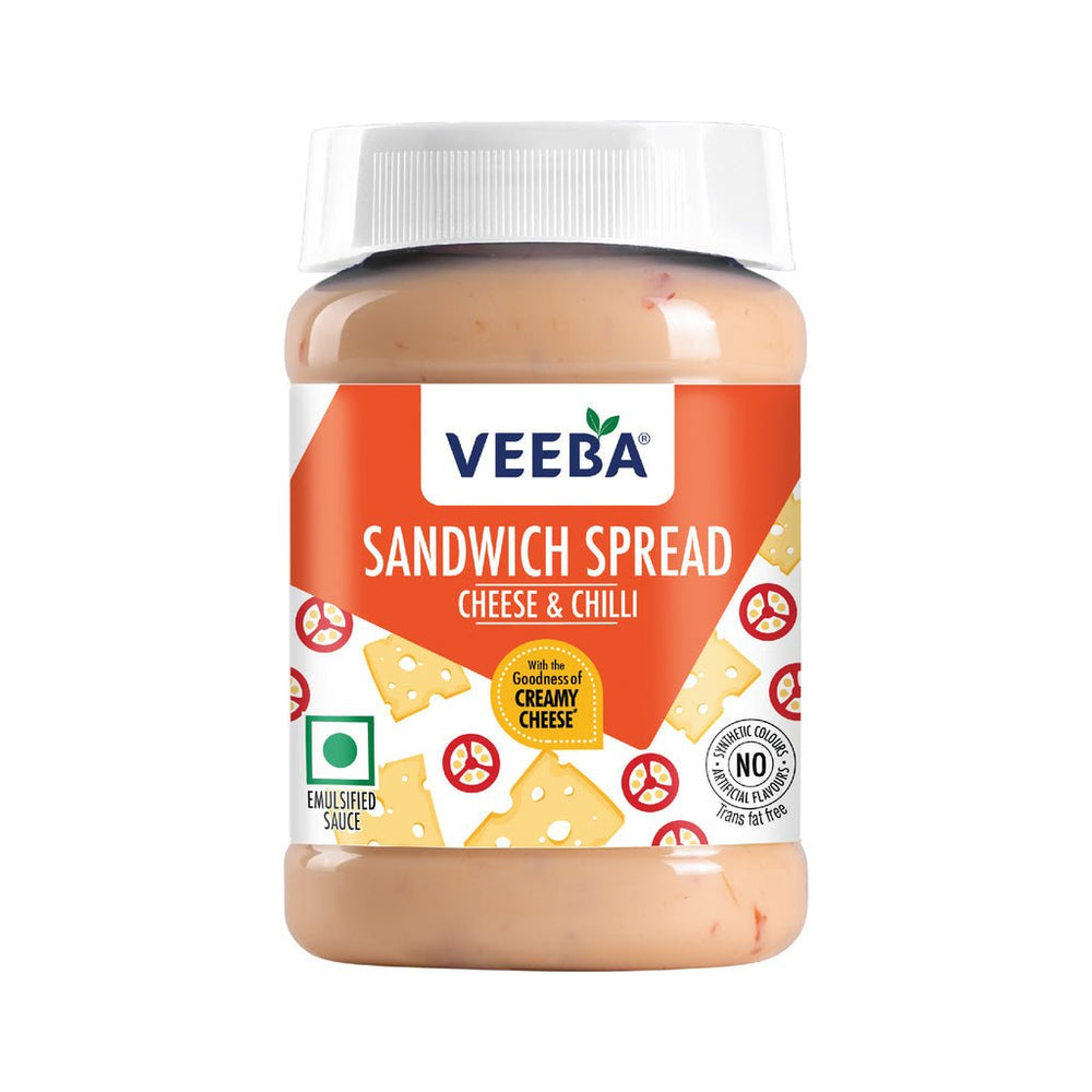 VEEBA CHEESE & CHILLI SANDWICH SPREAD - SuperMarcheStore