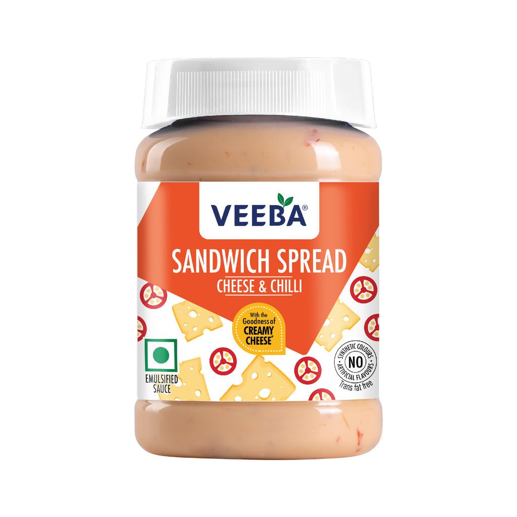 VEEBA CHEESE & CHILLI SANDWICH SPREAD - SuperMarcheStore