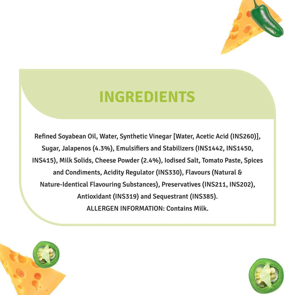 VEEBA CHEESE & JALAPENO 300GM - SuperMarcheStore