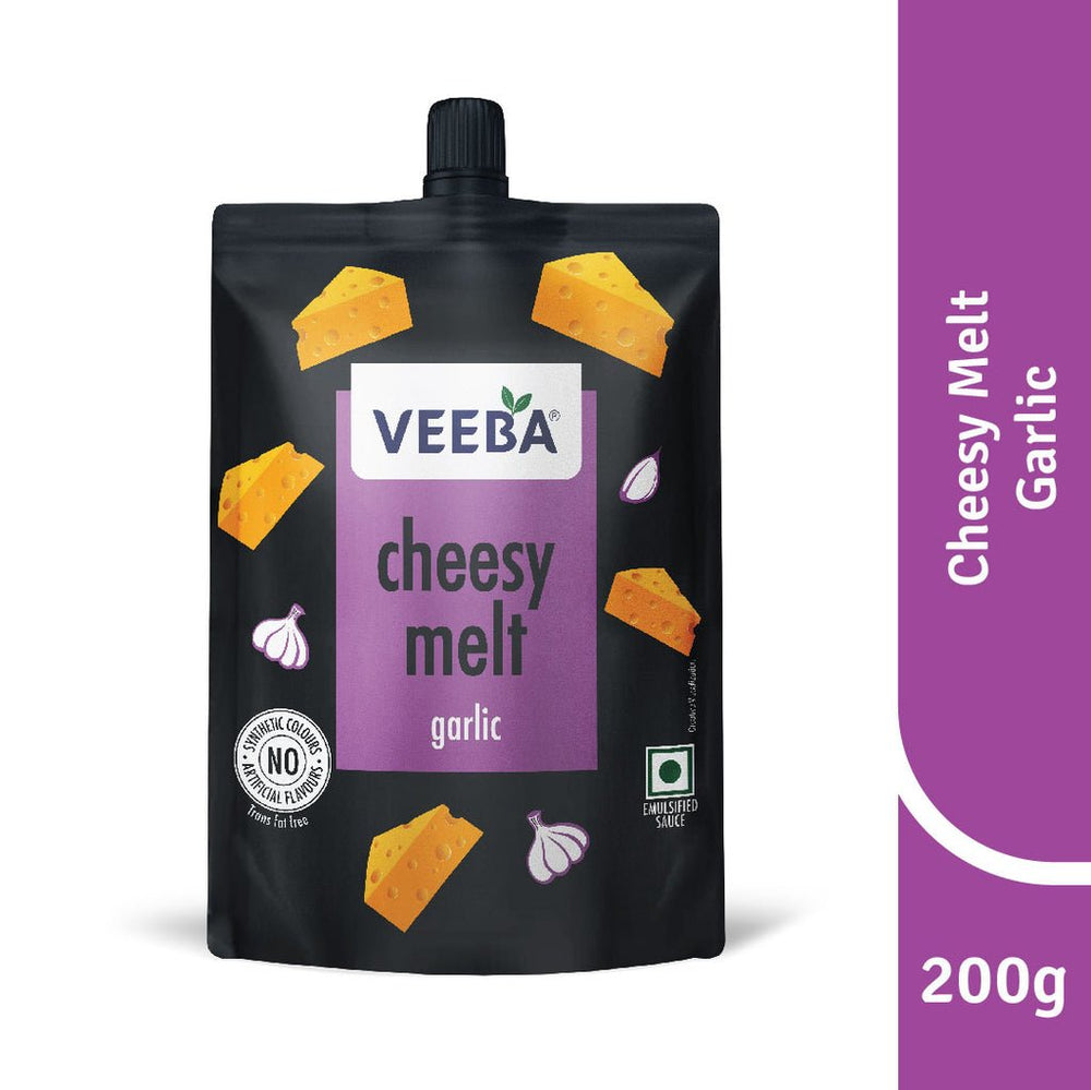 VEEBA CHEESY MELT GARLIC 200 GM - SuperMarcheStore