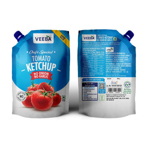 VEEBA CHEF SPECIAL TOMATO KETCHUP NO ONION GARLIC 900 GM - SuperMarcheStore