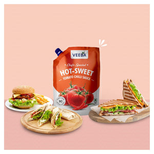 VEEBA CHEFS SPECIAL HOT SWEET TOMATO CHILLI SAUCE 450 GM - SuperMarcheStore