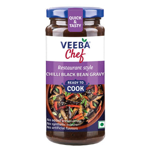 VEEBA CHILLI BLACK BEAN GRAVY 250GM - SuperMarcheStore