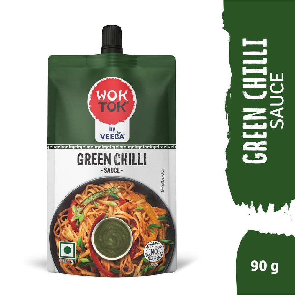 VEEBA GREEN CHILLI SAUCE 90 GM - SuperMarcheStore