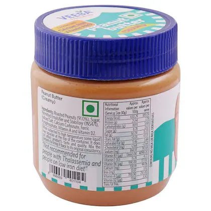 VEEBA PEANUT BUTTER CREAMY 340GM - SuperMarcheStore