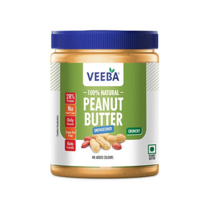 VEEBA PEANUT BUTTER CRUNCHY 1KG - SuperMarcheStore