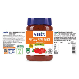VEEBA PIZZA & PASTA NO ONION NO GARLIC 310GM - SuperMarcheStore