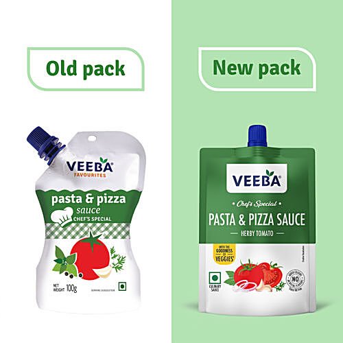 VEEBA PIZZA PASTA SAUCE 100 GM - SuperMarcheStore