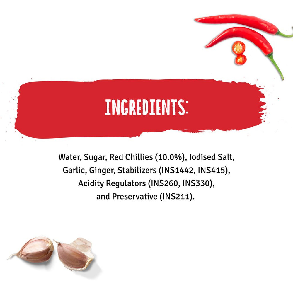 VEEBA RED CHILLI SAUCE 90 GM - SuperMarcheStore
