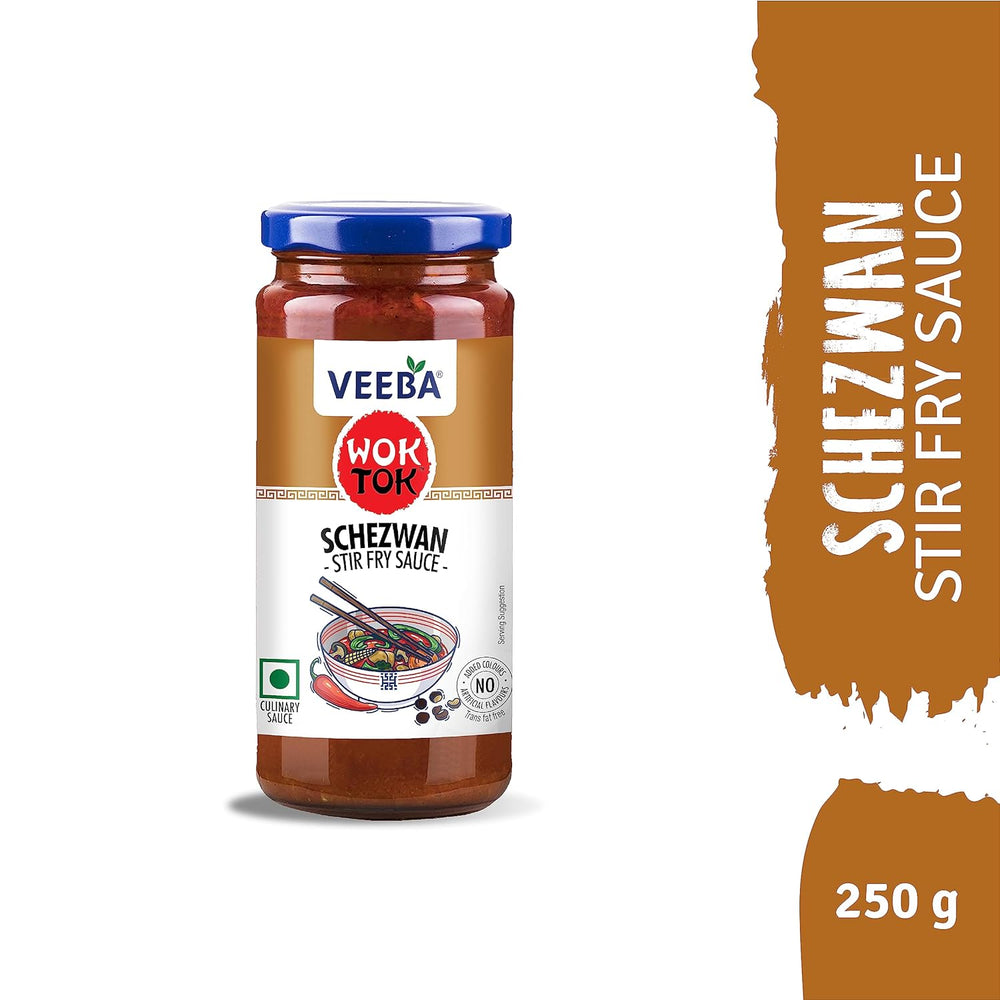 VEEBA SCHEAWAN STIR FRY SAUCE 250 GM MRP 89 - SuperMarcheStore