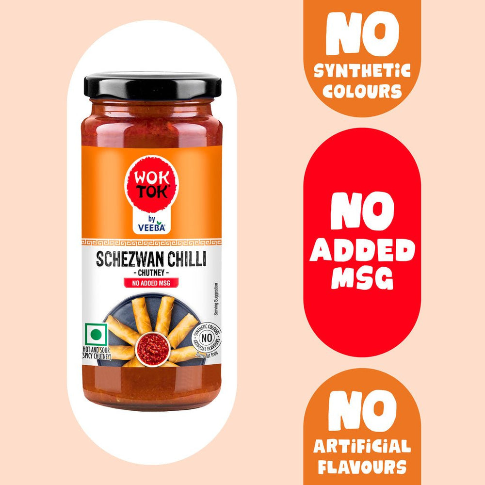 VEEBA SCHEZWAN CHILLI CHUTNEY 250 GM - SuperMarcheStore