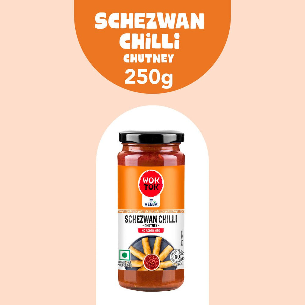 VEEBA SCHEZWAN CHILLI CHUTNEY 250 GM - SuperMarcheStore