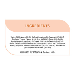 VEEBA SRIRACHA SESAME - CHILLI DRESSING - SuperMarcheStore