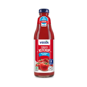 VEEBA TOMATO KETCHUP NO ADDED SUGAR 460 GM - SuperMarcheStore