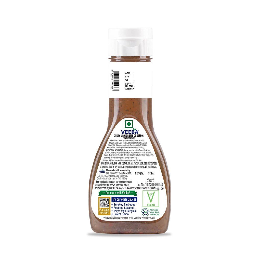 VEEBA VINAIGRETTE DRESSING 320GM - SuperMarcheStore