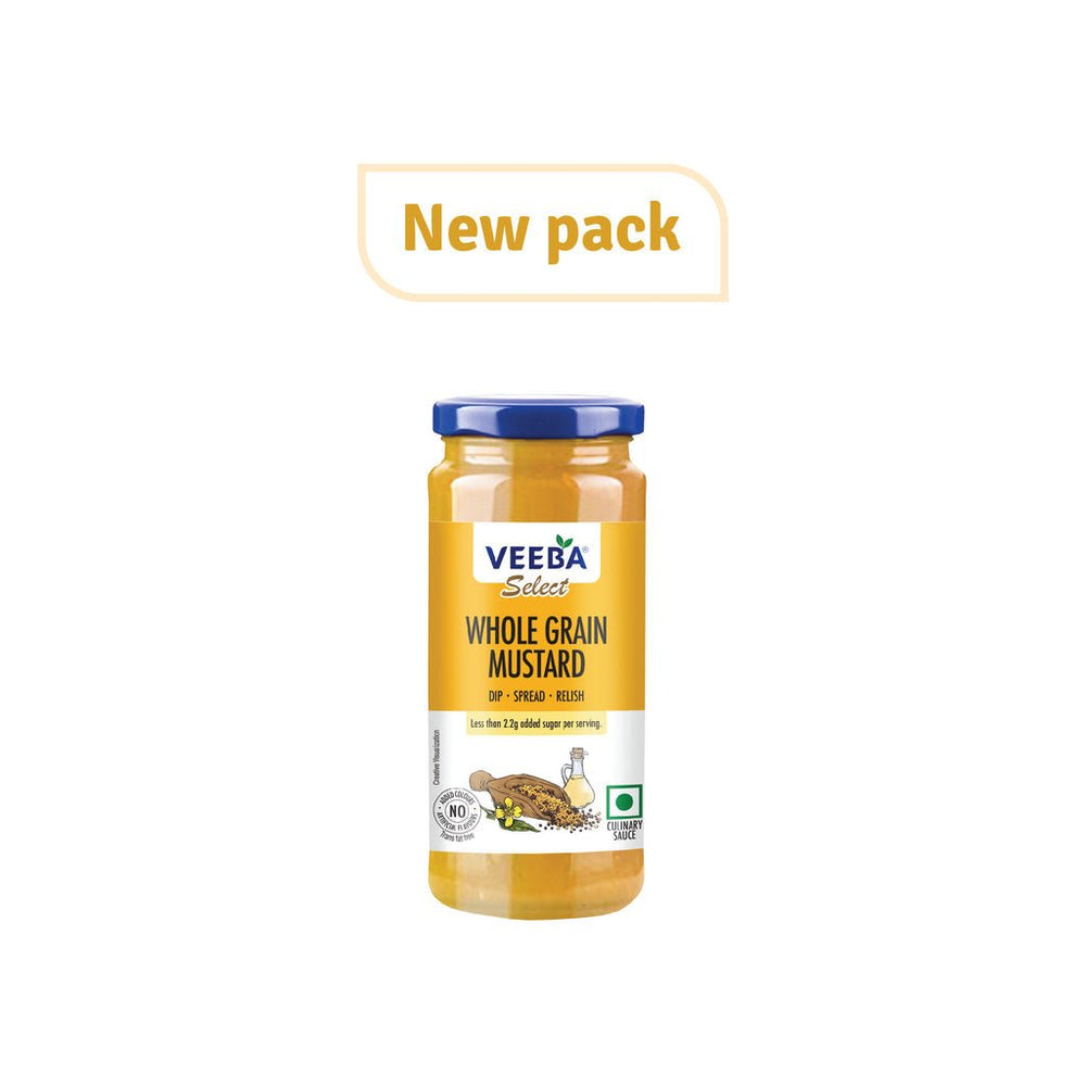 VEEBA WHOLE GRAIN MUSTARD - SuperMarcheStore