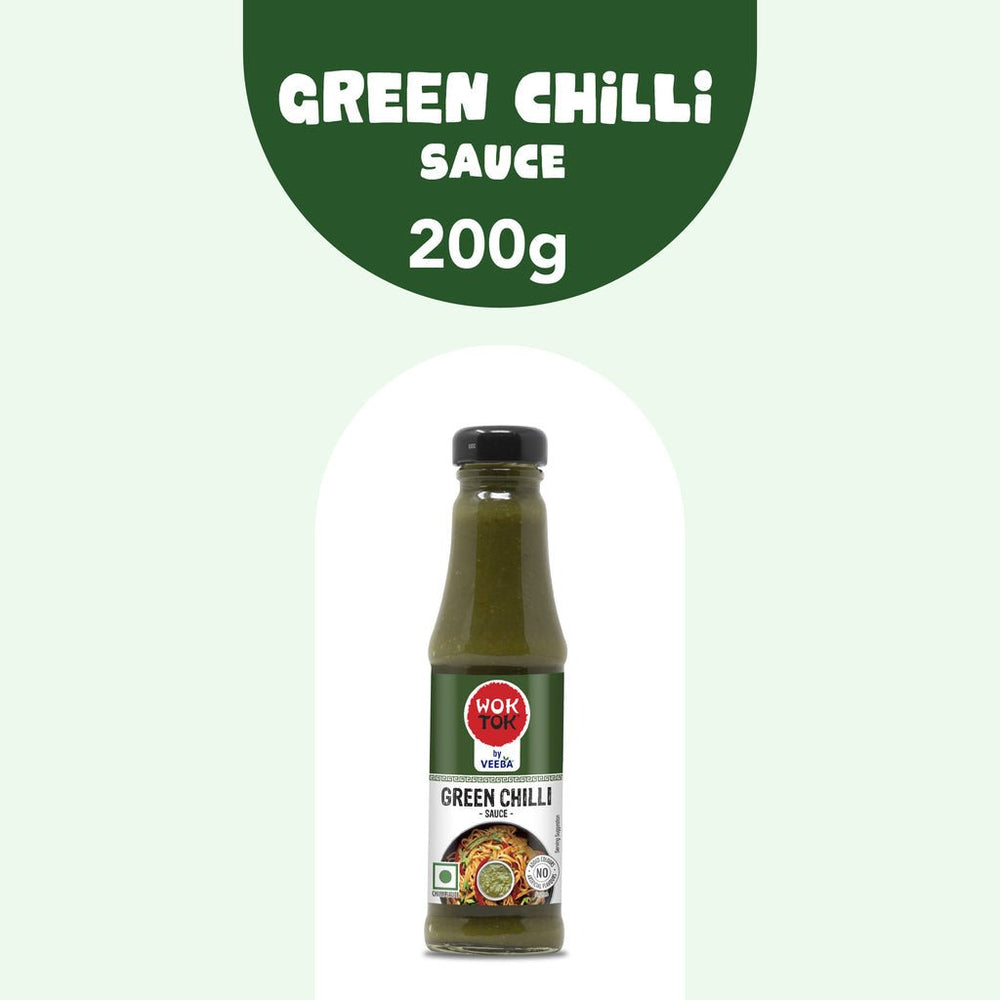 VEEBA WOK TOK GREEN CHILLI SAUCE 200 GM - SuperMarcheStore