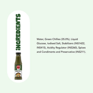VEEBA WOK TOK GREEN CHILLI SAUCE 200 GM - SuperMarcheStore