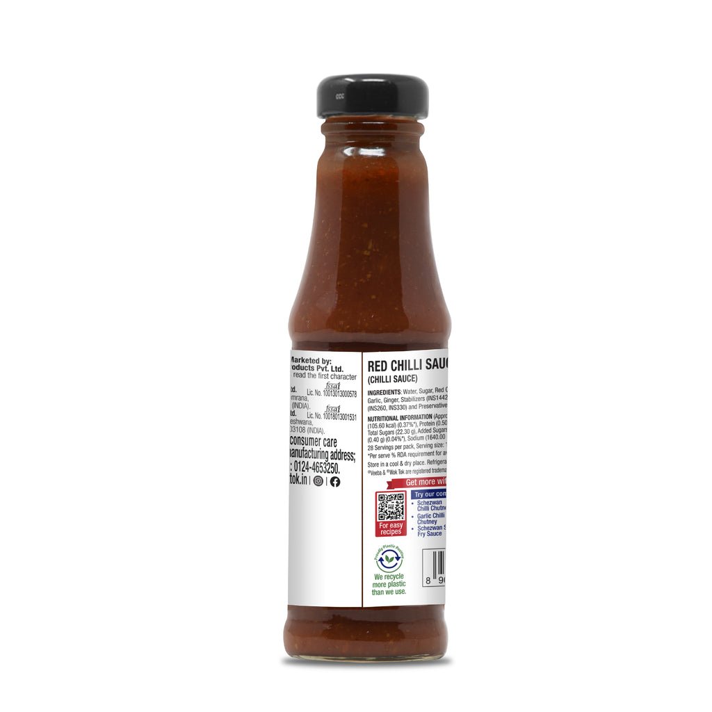 VEEBA WOK TOK RED CHILLI SAUCE 200 GM - SuperMarcheStore
