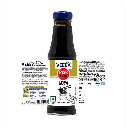 VEEBA WOK TOK SOYA DRIZZLE 225 GM - SuperMarcheStore