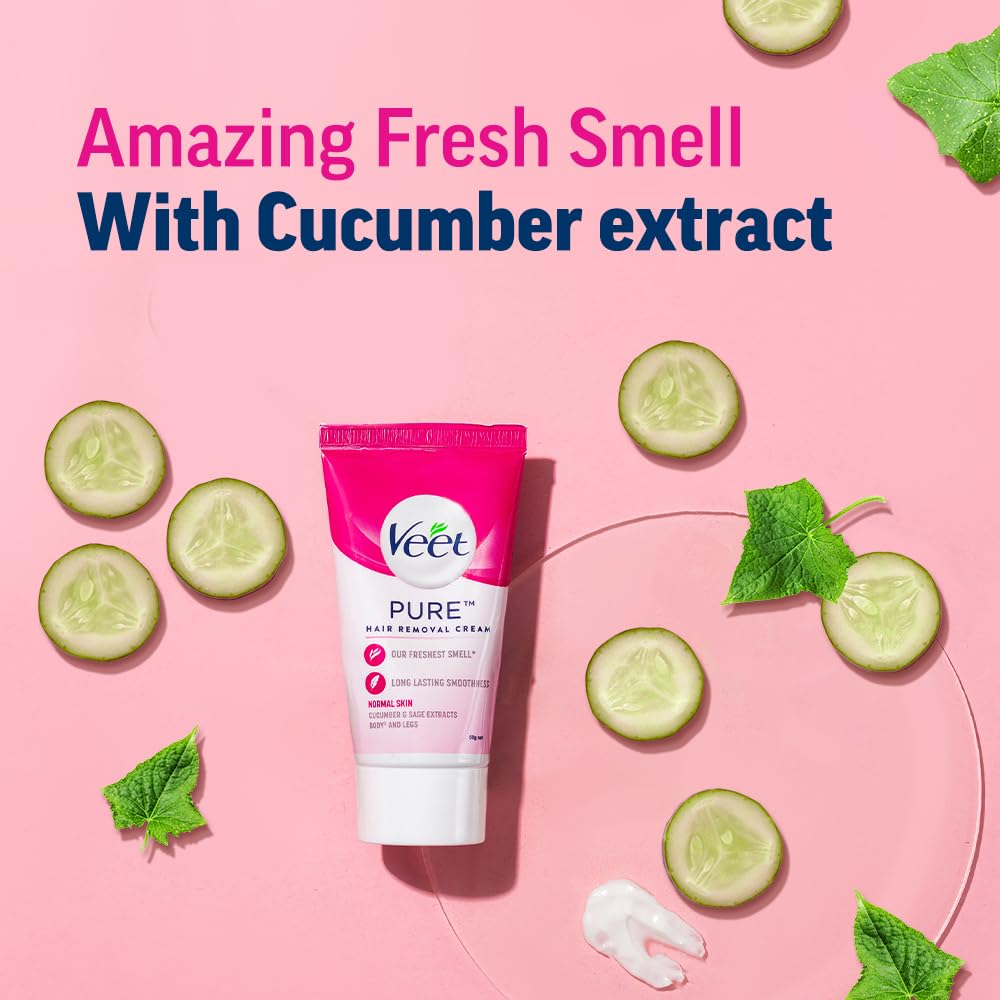 VEET HARI REMOVAL CREAM NORMAL SKIN 50 GM - SuperMarcheStore