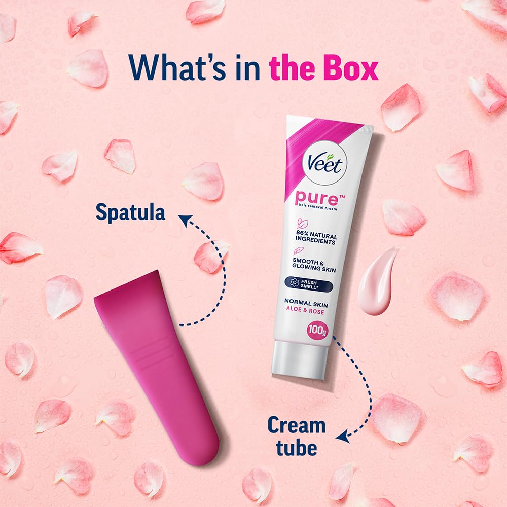 VEET PURE HAIR REMOVAL CREAM 100 GM NORMAL SKIN - SuperMarcheStore