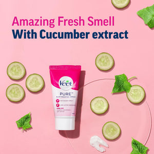VEET PURE HAIR REMOVAL CREAM 100 GM SENSITIVE SKIN - SuperMarcheStore