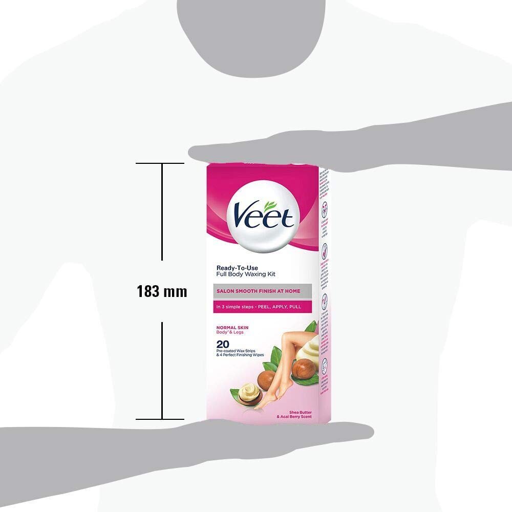 VEET READ TO USE WAX STRIPS NORMAL SKIN 20N - SuperMarcheStore