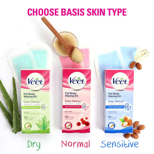 VEET READ TO USE WAX STRIPS NORMAL SKIN 20N - SuperMarcheStore
