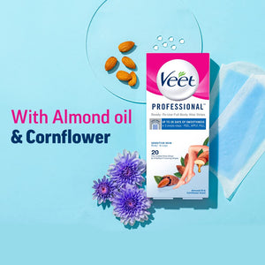 VEET READY TO USE WAX STRIPS 20 N SENS SKIN - SuperMarcheStore