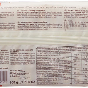VICENZI CB VICENZOVO LADY FINGER PP 200G - SuperMarcheStore
