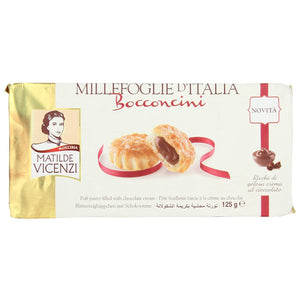 VICENZI PUFF PASTRY CHOCO CREAM 125G - SuperMarcheStore