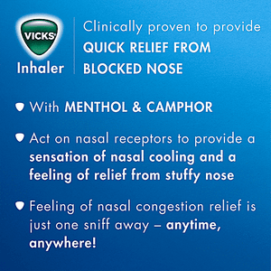 VICKS INHALER 0.5 ML NEW MRP 67 - SuperMarcheStore