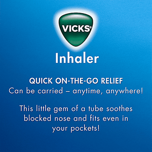 VICKS INHALER 0.5 ML NEW MRP 67 - SuperMarcheStore