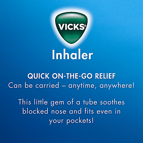 VICKS INHALER 0.5 ML NEW MRP 67 - SuperMarcheStore