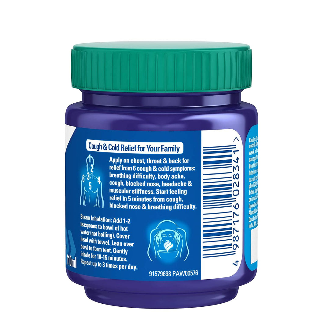 VICKS VAP RUB VALUE PACK 105 ML - SuperMarcheStore