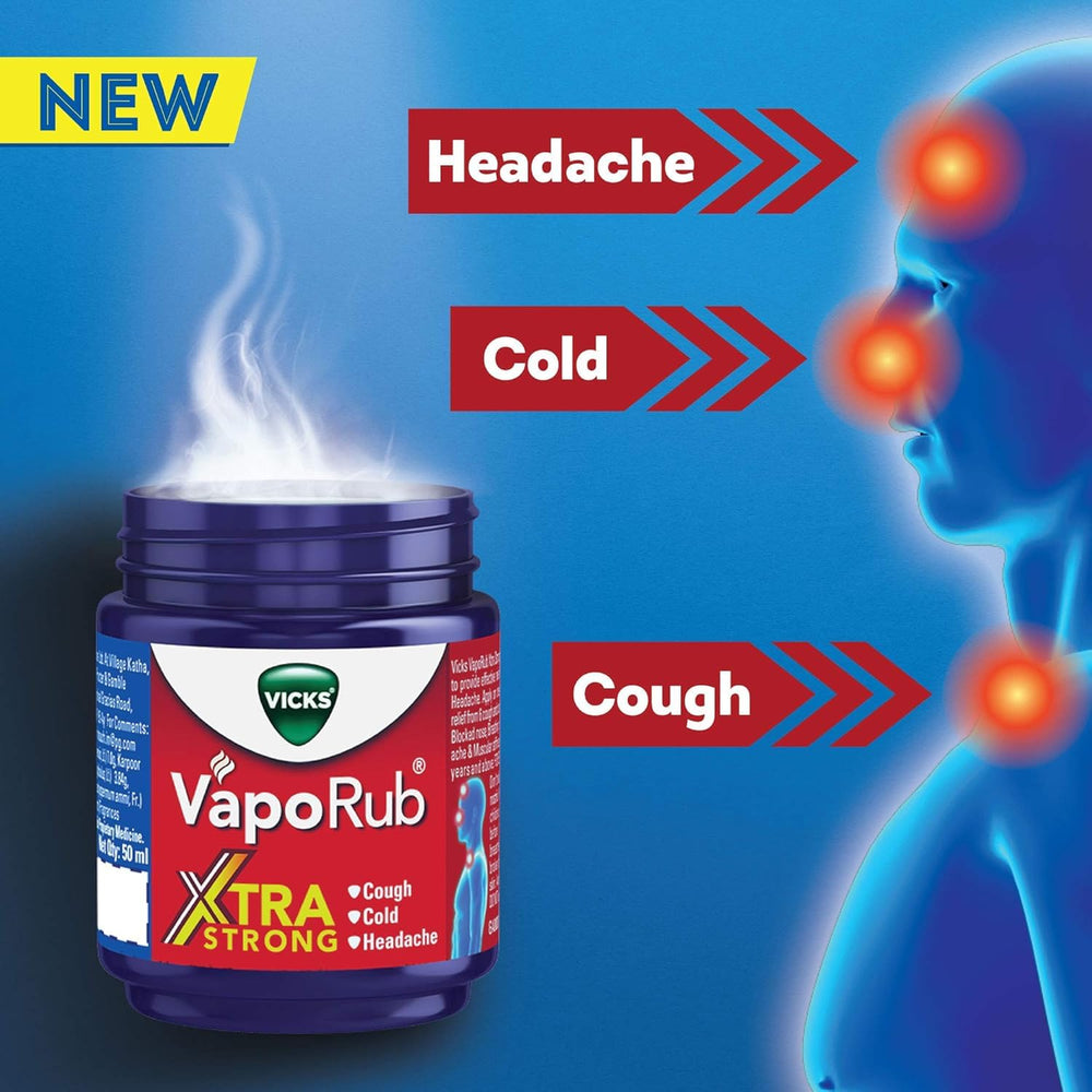 VICKS VAPO RUB XTRA STRONG 25 ML - SuperMarcheStore