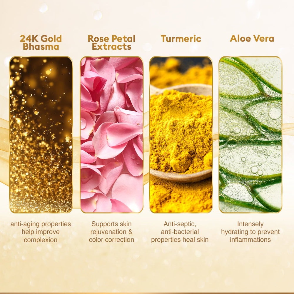 VLCC GOLD FACIAL KIT SFK TUBE 1KIT - SuperMarcheStore