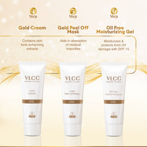 VLCC GOLD FACIAL KIT SFK TUBE 1KIT - SuperMarcheStore