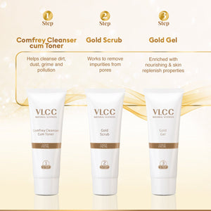 VLCC GOLD FACIAL KIT SFK TUBE 1KIT - SuperMarcheStore