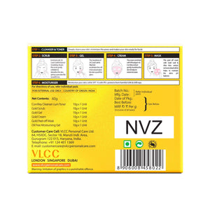 VLCC GOLD FACIAL KIT SFK TUBE 1KIT - SuperMarcheStore
