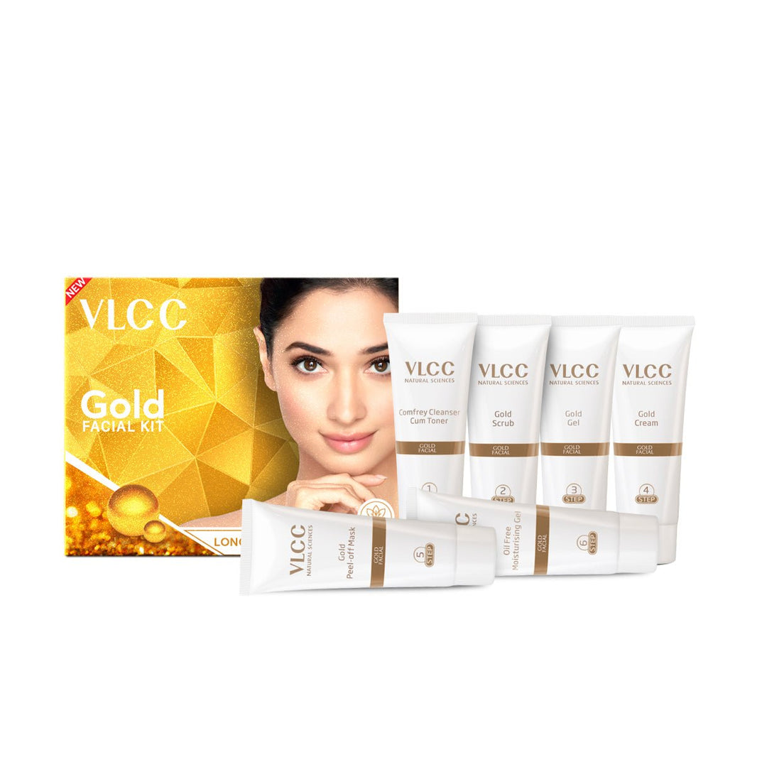 VLCC GOLD FACIAL KIT SFK TUBE 1KIT - SuperMarcheStore